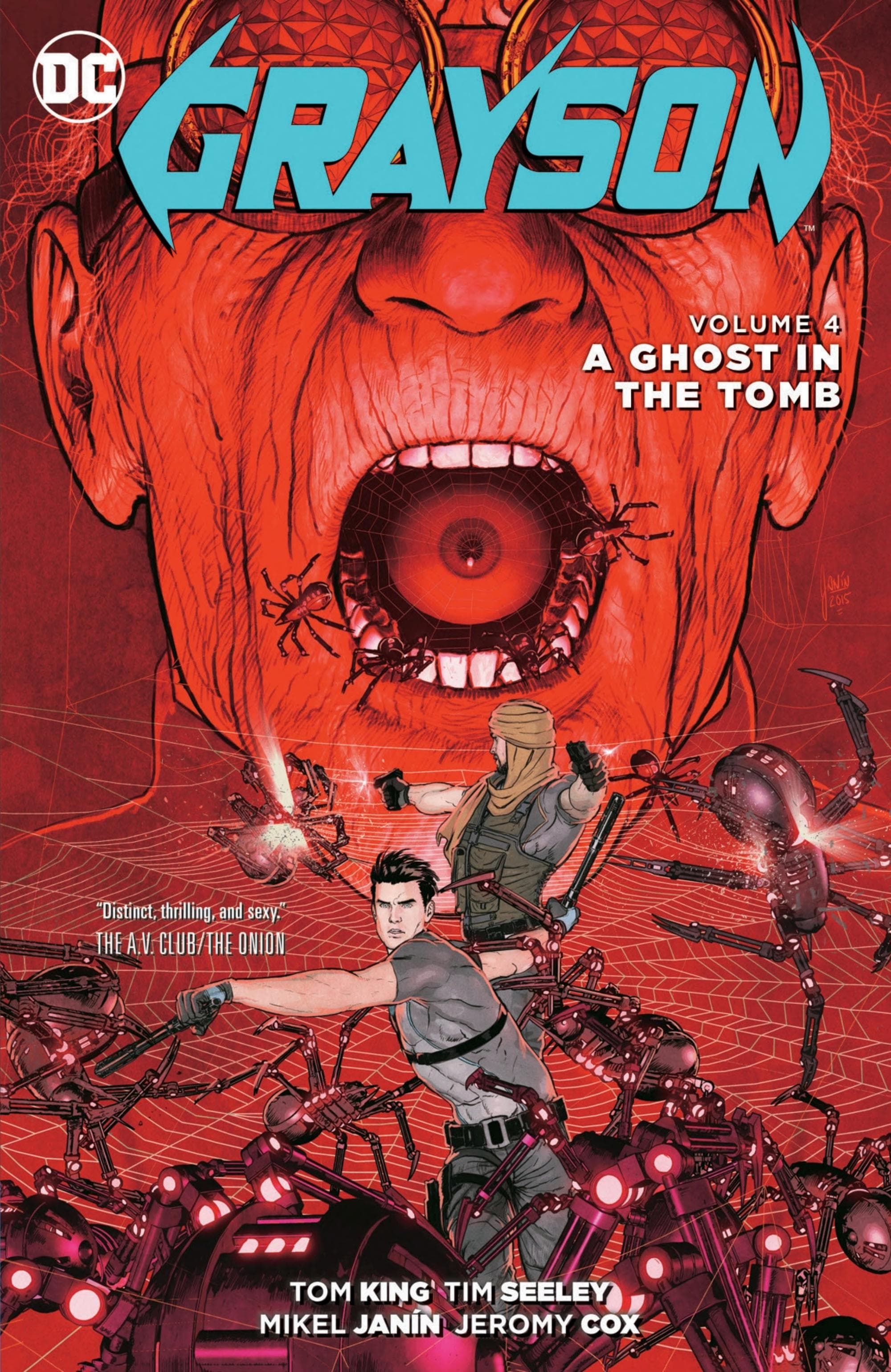 Grayson Vol. 4: A Ghost in the Tomb