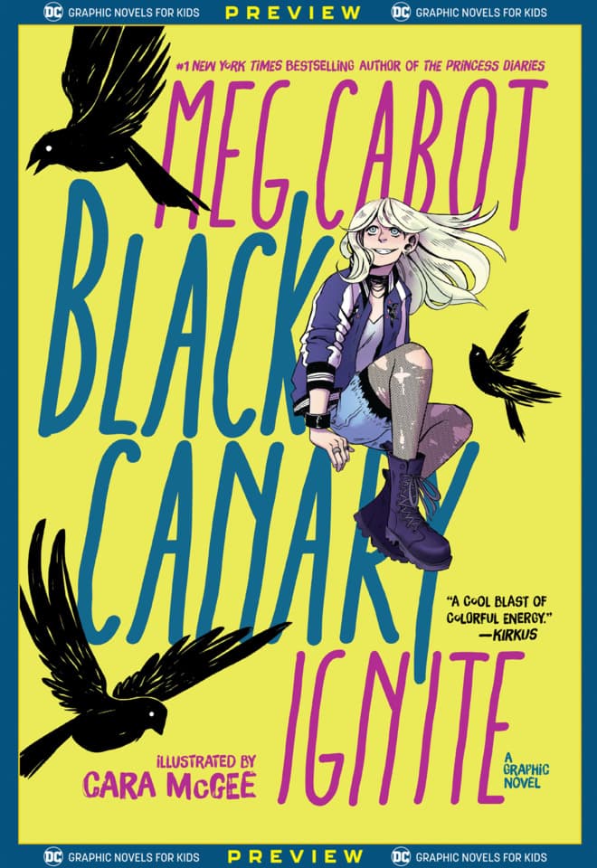 DC Graphic Novels for Kids Sneak Peeks: Black Canary: Ignite