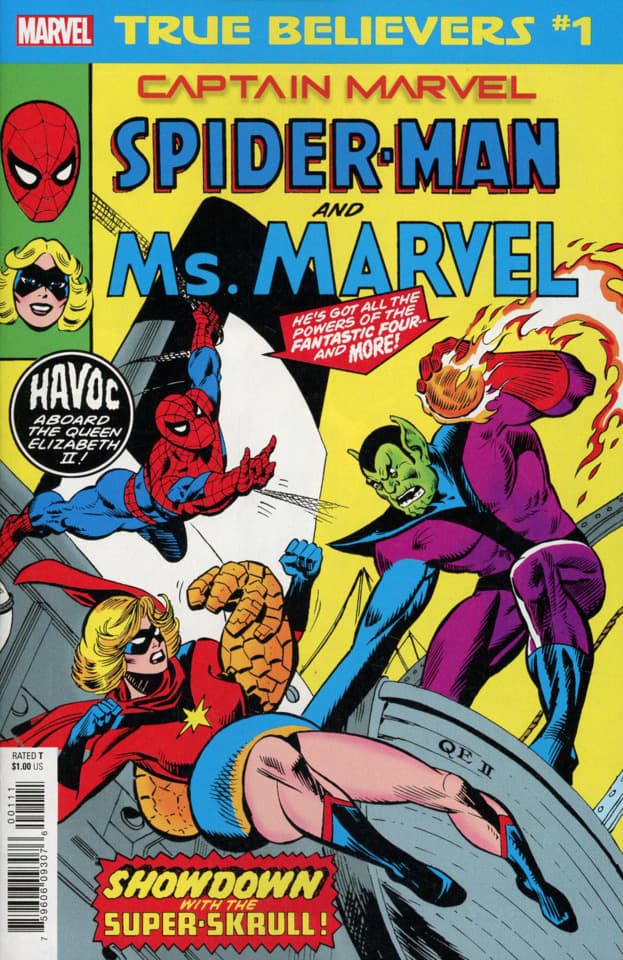True Believers: Captain Marvel: Spider-Man and Ms. Marvel
