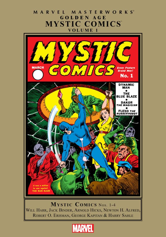 Marvel Masterworks: Golden Age Mystic Comics