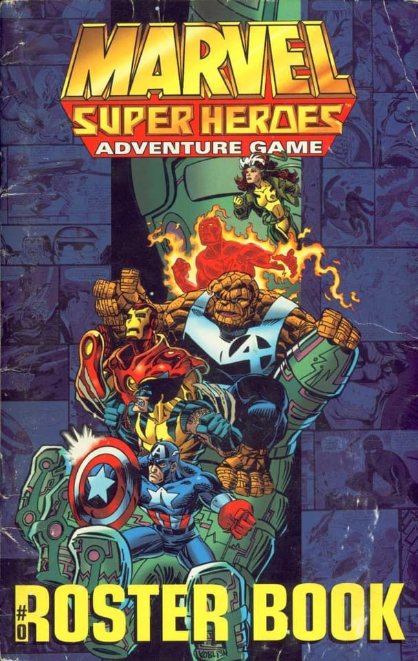 Marvel Super Heroes Adventure Game Roster Book