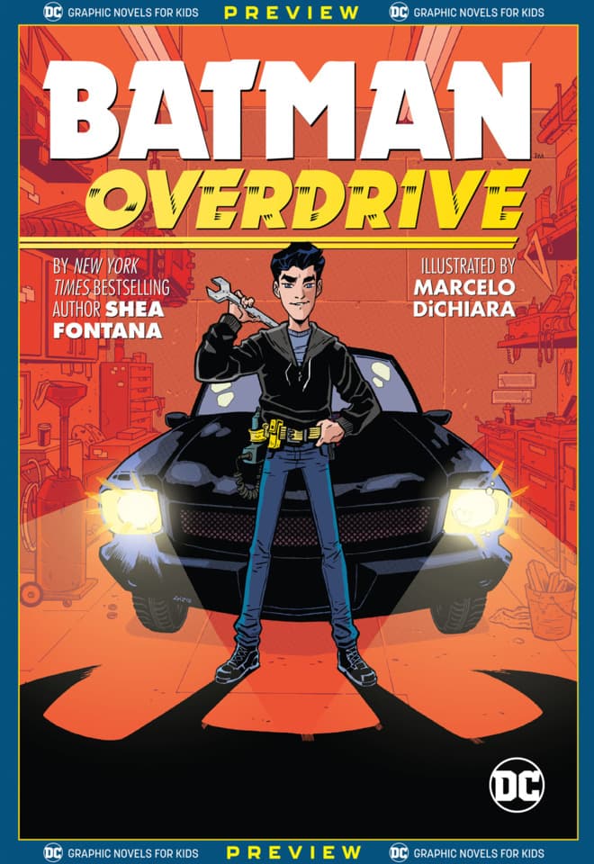 DC Graphic Novels for Kids Sneak Peeks: Batman: Overdrive