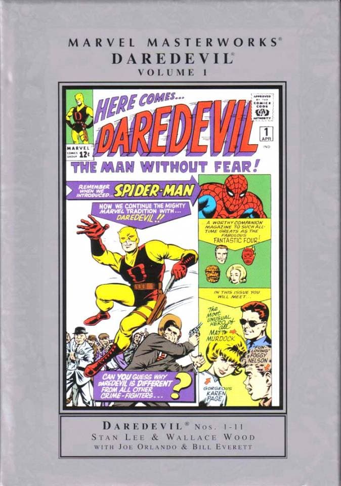 Marvel Masterworks: Daredevil cover — © Marvel Comics