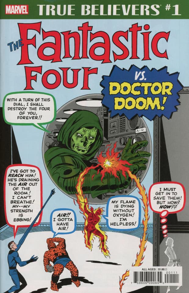 True Believers: Fantastic Four vs. Doctor Doom!
