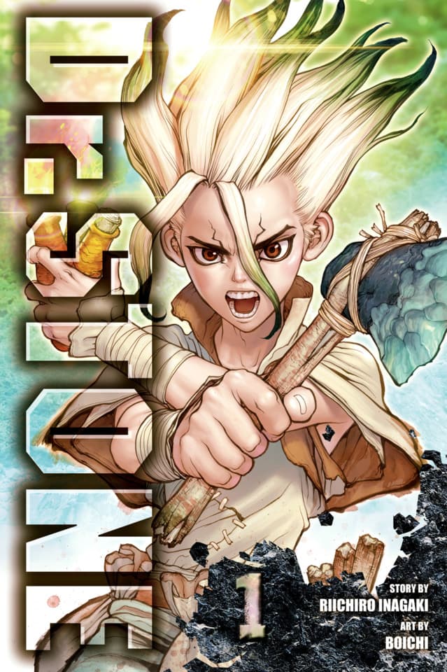 Dr. STONE Manga, Vol. 1-8