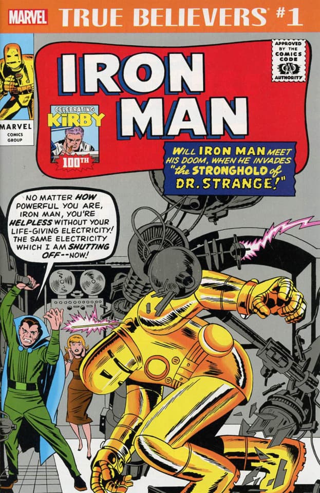 True Believers: Jack Kirby 100th Anniversary: Iron Man