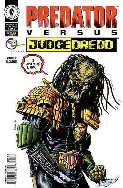 Predator Versus Judge Dredd