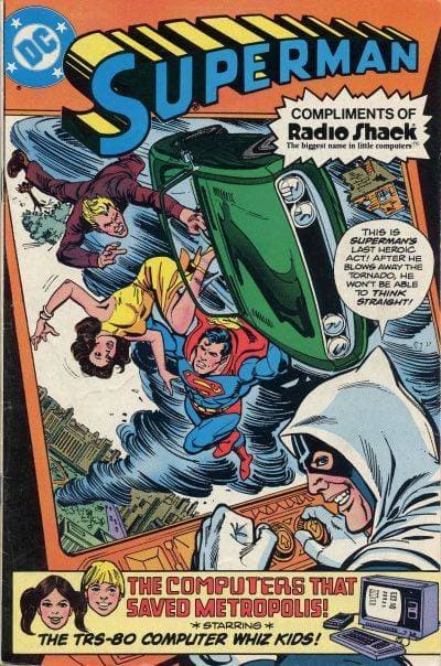 Superman in "The Computers That Saved Metropolis!"