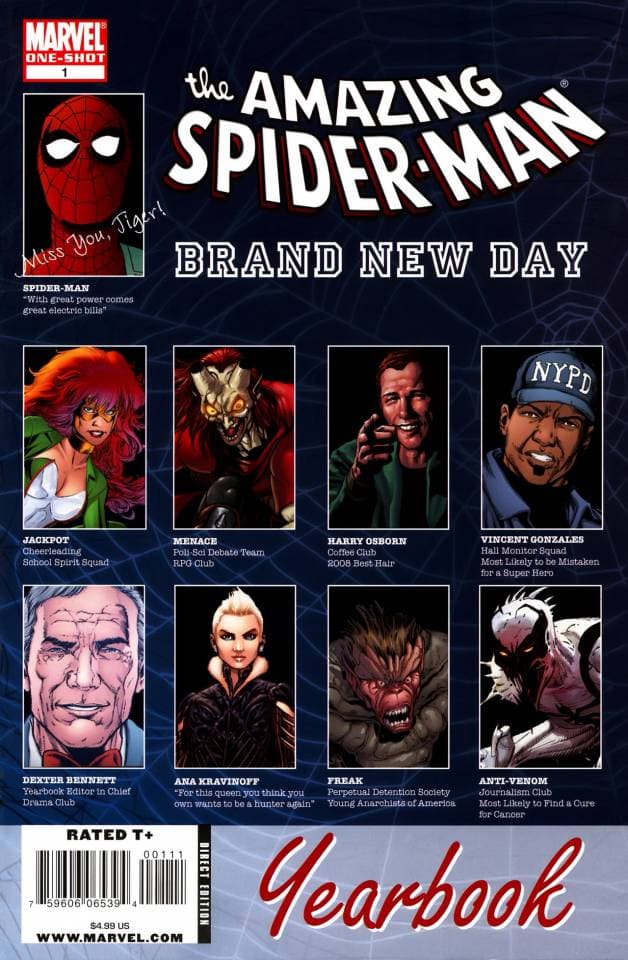 Spider-Man: Brand New Day Yearbook