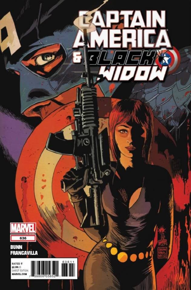 Captain America and Black Widow