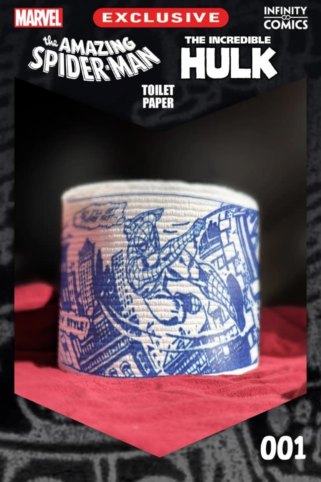Spider-Man & Hulk: Toilet Paper Infinity Comic