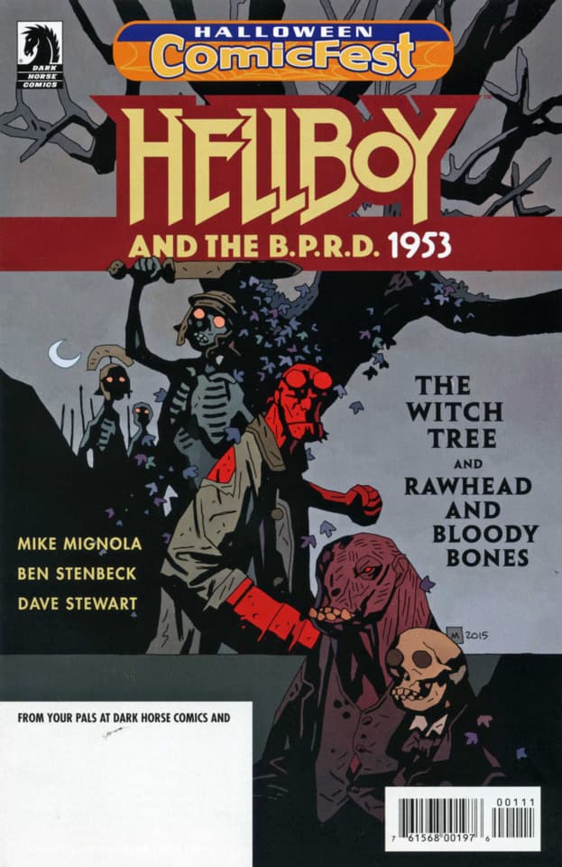 Hellboy and the B.P.R.D.: 1953—The Witch Tree & Rawhead and Bloody Bones, Halloween Comics Fest