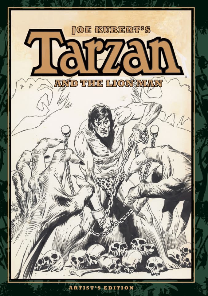 Joe Kubert's Tarzan and the Lion Man Artist's Edition