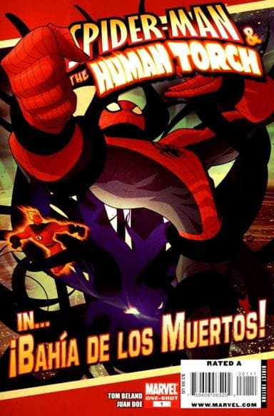 Spider-Man & The Human Torch In... Bahia De Los Muertos!