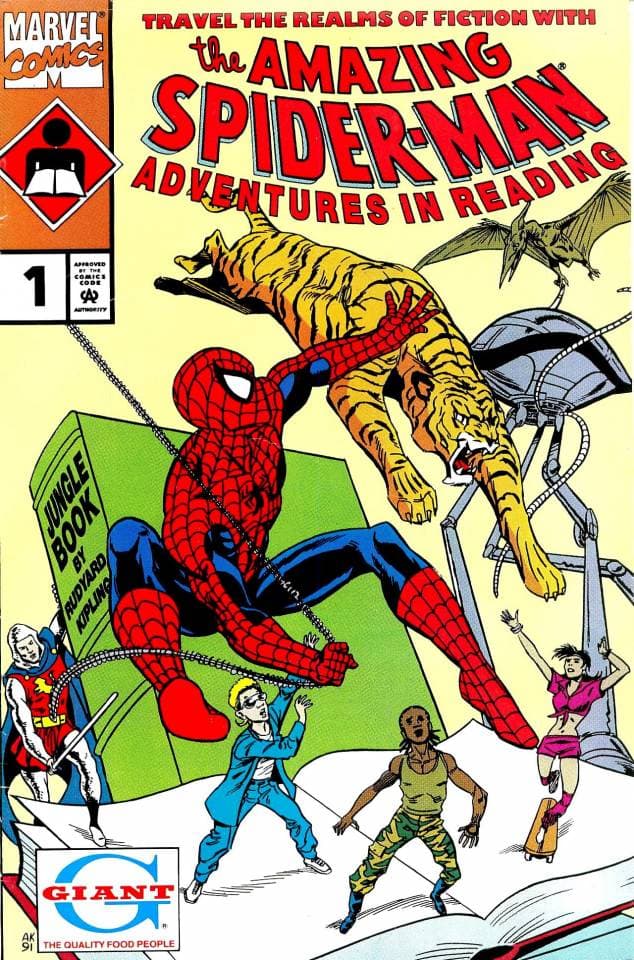 Adventures in Reading Starring the Amazing Spider-Man