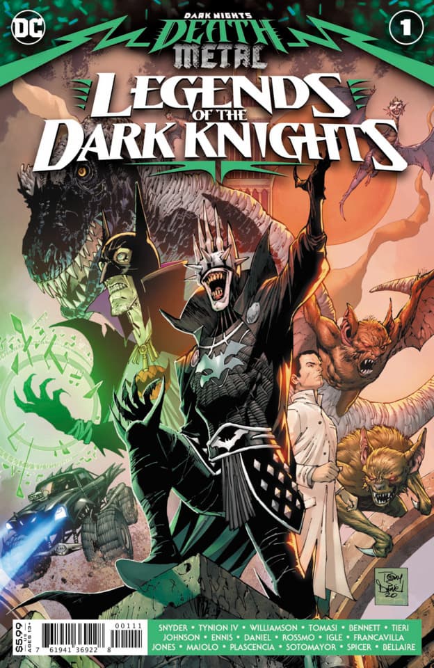 Dark Nights: Death Metal Legends of the Dark Knights cover — © DC Comics