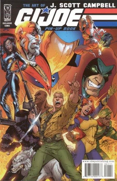 G.I. Joe Pin-Up Book: The Art of J. Scott Campbell