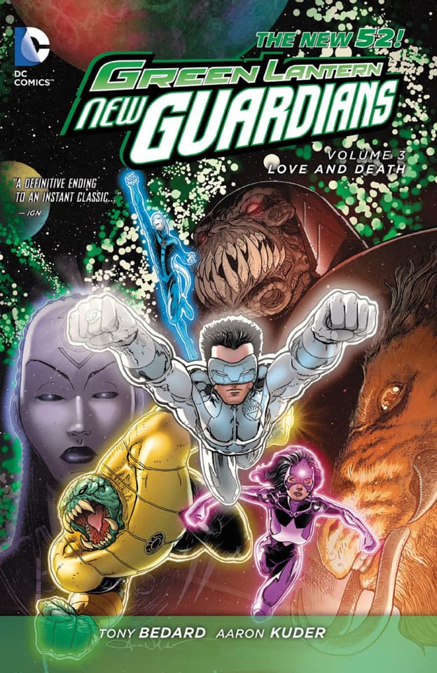 Green Lantern: New Guardians - Love and Death