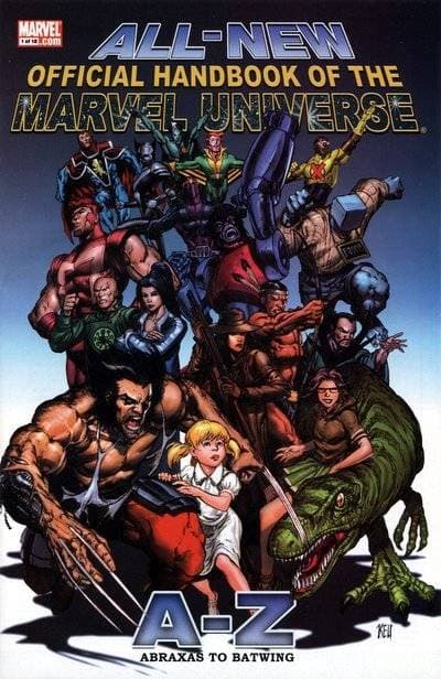 All-New Official Handbook of the Marvel Universe A to Z cover — © Marvel Comics