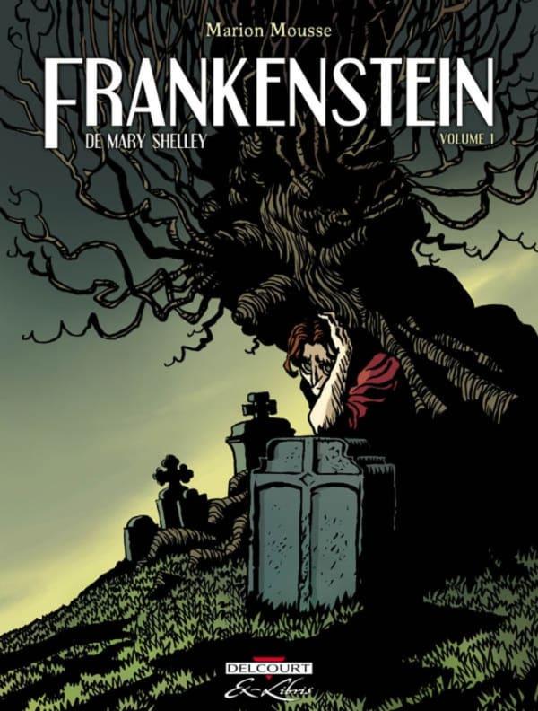 Frankenstein, de Mary Shelley cover — © Delcourt