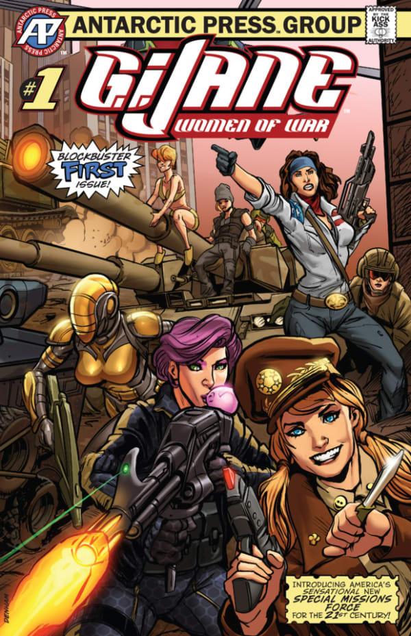 G.I. Jane cover — © Antarctic Press