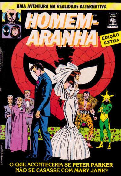 Homem-Aranha: O que Aconteceria se Peter Parker Não se Casasse com Mary Jane? cover — © Abril