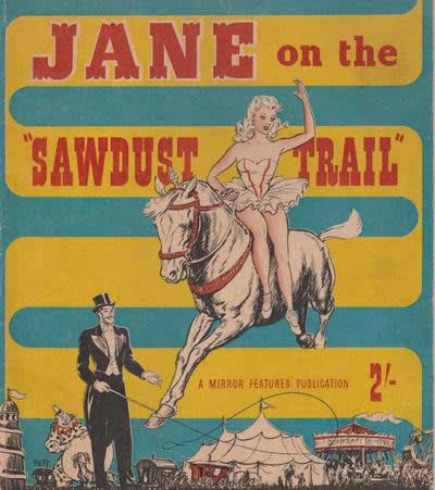 Jane on the "Sawdust Trail" cover — © Daily Mirror