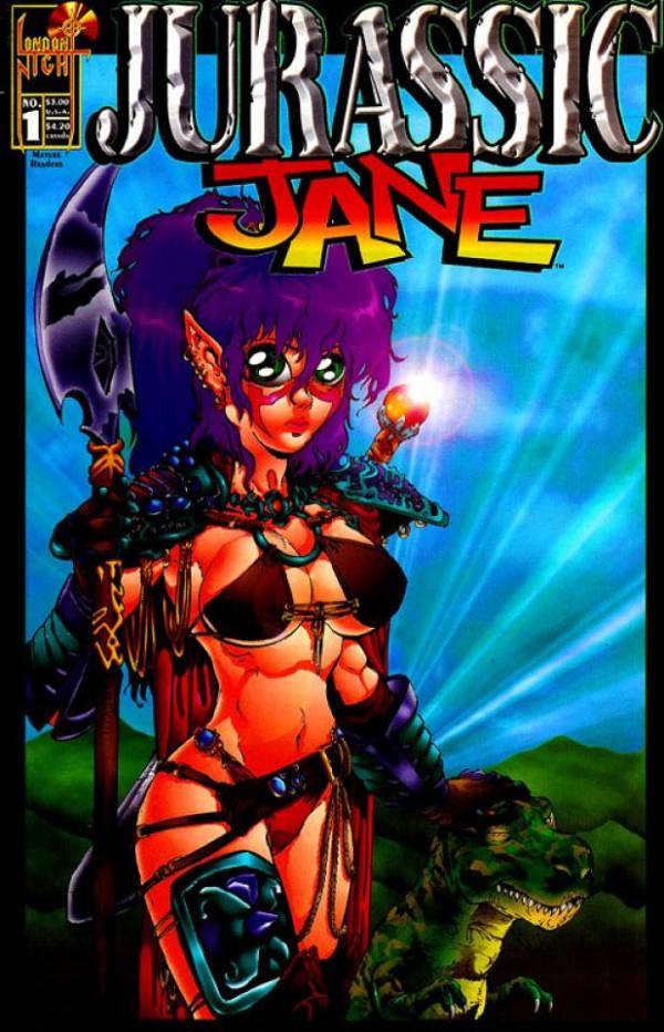 Jurassic Jane #1 cover