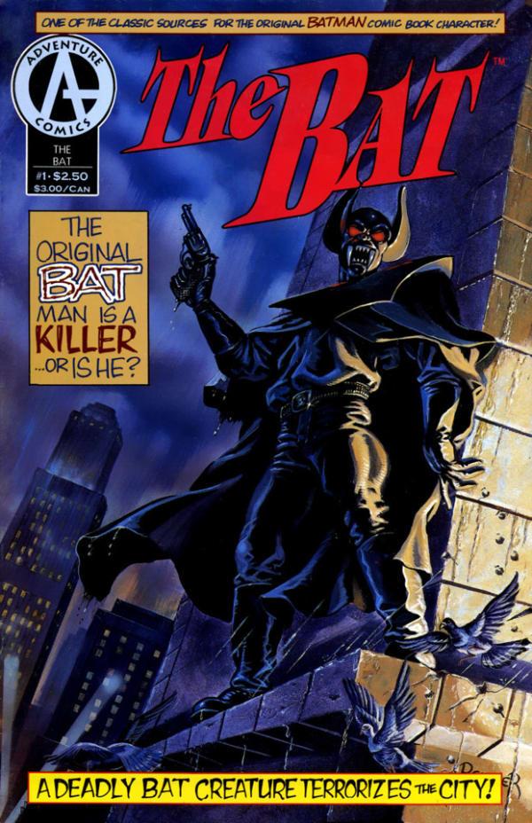 Mary Roberts Rinehart's The Bat cover — © Adventure