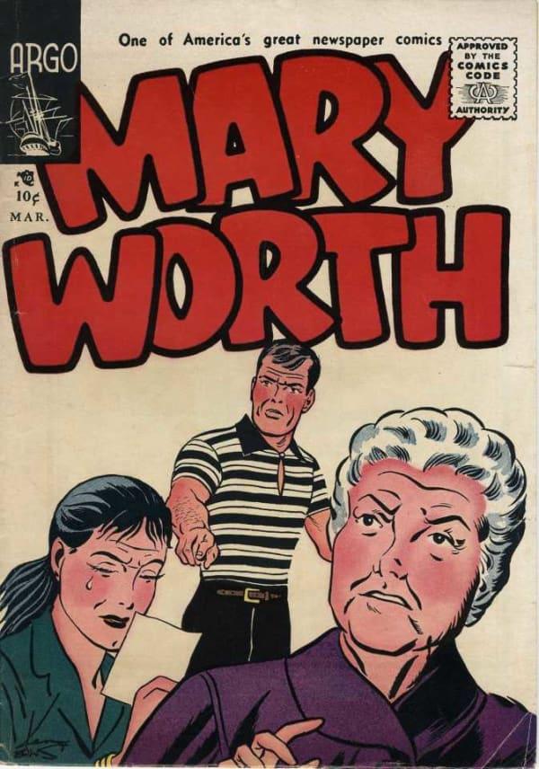 Mary Worth cover — © Argo Publications