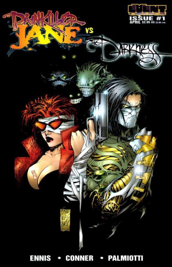 Painkiller Jane vs. The Darkness: "Stripper" cover — © Event Comics
