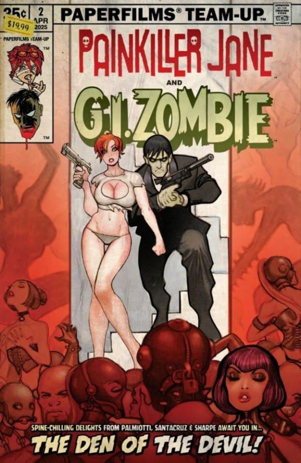 Paperfilms Team-Up: Painkiller Jane & G.I. Zombie #2