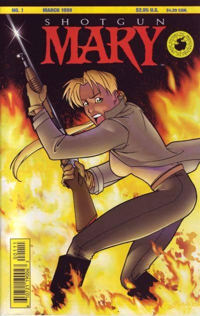 Shotgun Mary cover — © Antarctic Press