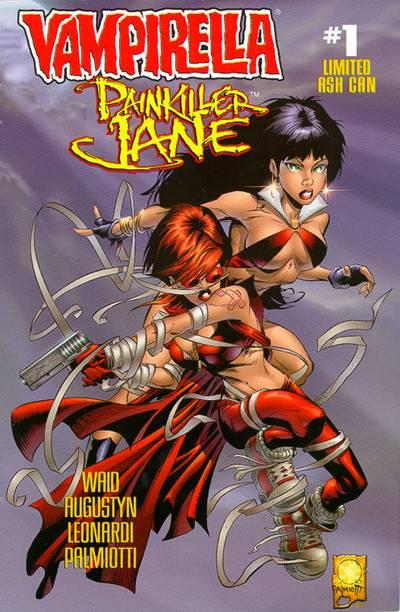 Vampirella/Painkiller Jane cover — © Harris Comics
