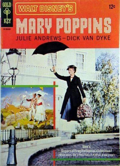 Walt Disney's Mary Poppins cover — © Western Publishing