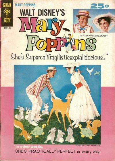 Walt Disney's Mary Poppins cover — © Western Publishing