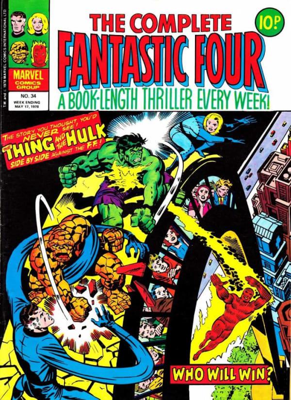 Complete Fantastic Four 34