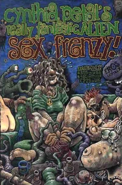 Cynthia Petal's Really Fantastic Alien Sex Frenzy! cover — © Eros Comix