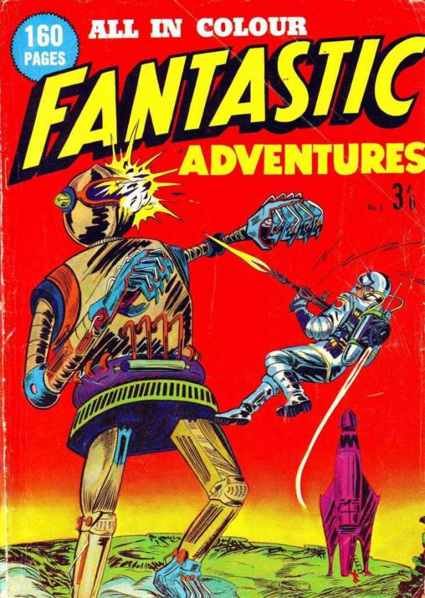 Fantastic Adventures cover — © Magazine Management