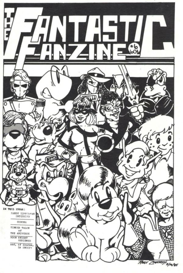 Fantastic Fanzine cover — © Fantasy Unlimited