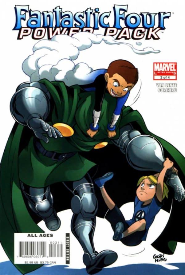 Fantastic Four and Power Pack #3