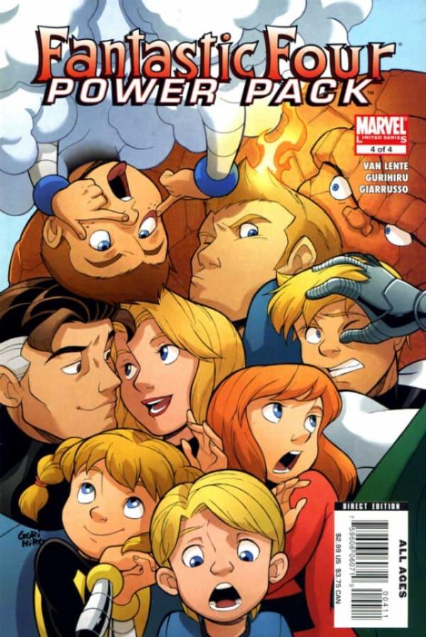 Fantastic Four and Power Pack #4