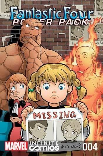Fantastic Four and Power Pack - Infinite Comic #4