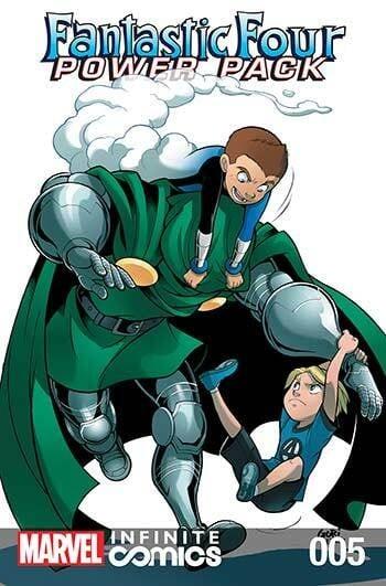 Fantastic Four and Power Pack - Infinite Comic #5