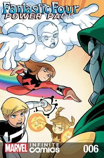 Fantastic Four and Power Pack - Infinite Comic #6