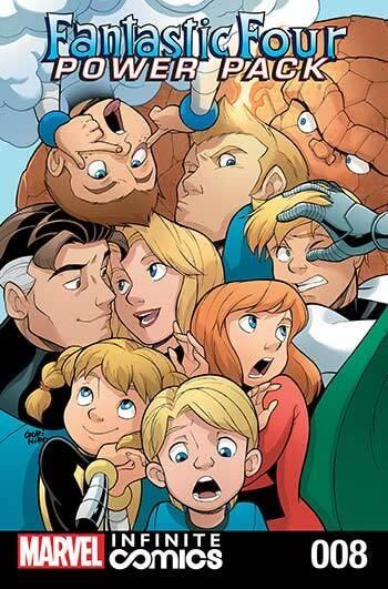 Fantastic Four and Power Pack - Infinite Comic #8