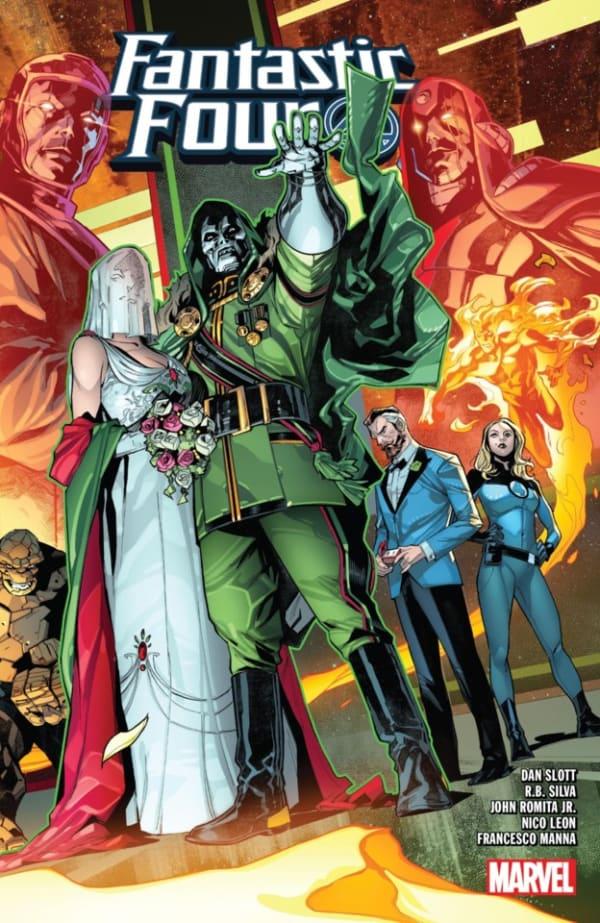 Fantastic Four by Dan Slott #4 cover