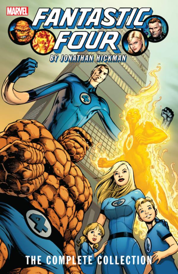 Fantastic Four by Jonathan Hickman: The Complete Collection cover — © Marvel