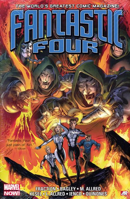 Fantastic Four By Matt Fraction Omnibus cover — © Marvel