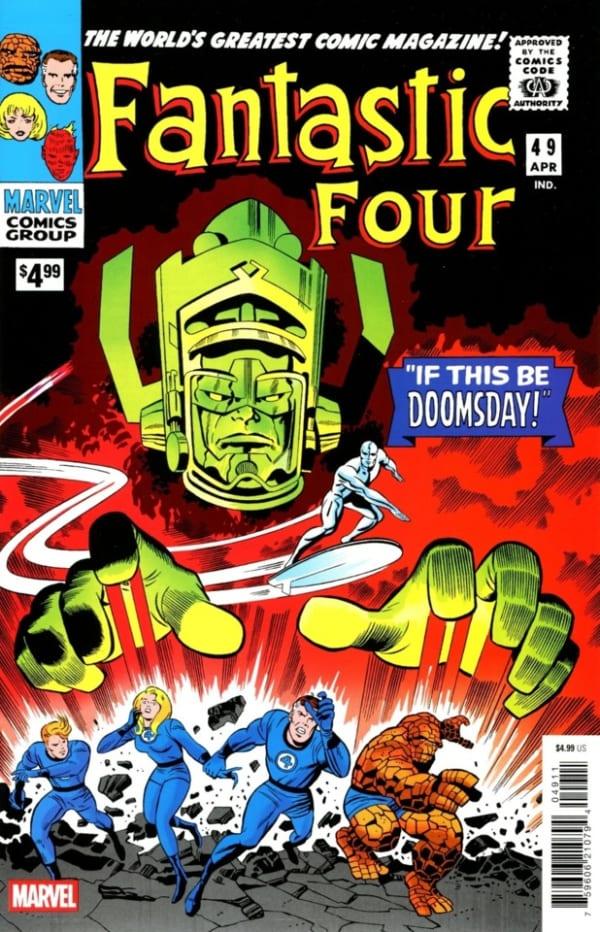 Fantastic Four No. 49 Facsimile Edition cover — © Marvel